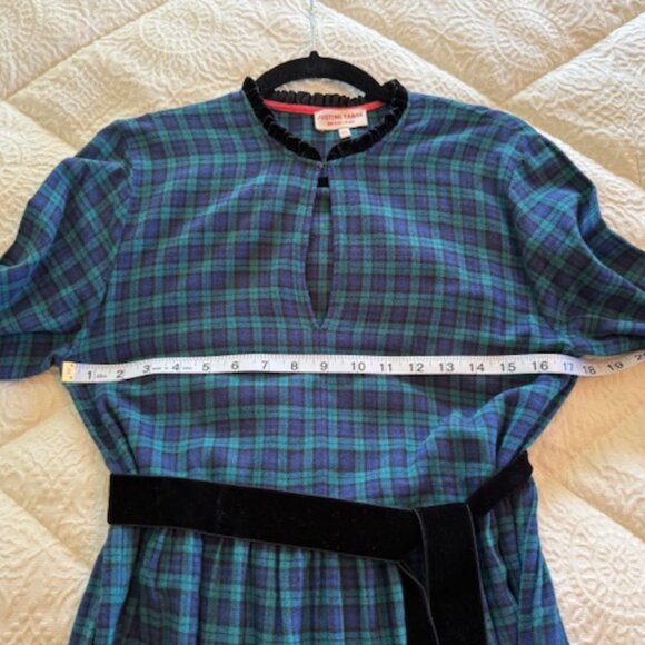 EUC Justine Tabak Camden Dress Blackwatch Size XS **PLEASE READ** - Picture 4 of 5